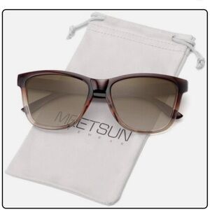 MEETSUN Polarized Sunglasses for Women Men Classic Retro
